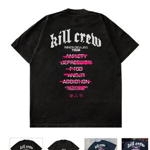 Kill Crew Inner Demons Black Shirt